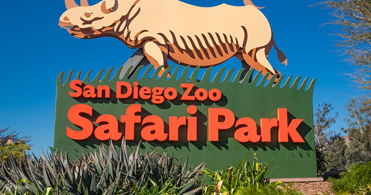 San Diego Zoo Safari Park Admission Ticket Klook